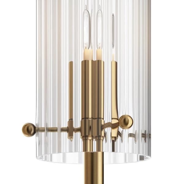Vägglampa - Maytoni - Arco - Neoklassisk - Mässing - Glaskupa - 2 G9-lampor