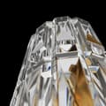 Miniatyrbild 4 av 4: Maytoni Facet Neoclassical Vägglampa Glas &amp; Gold Crystal