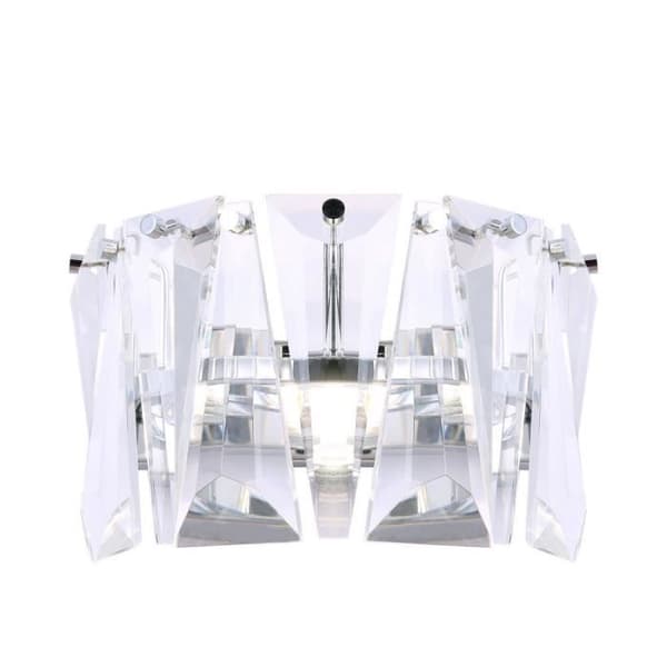 Vägglampa - Puntes - Krom - 1 Lampa - E14 - 60W - Modern Design