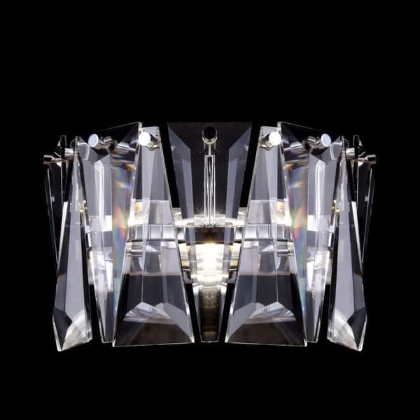 Vägglampa - Puntes - Krom - 1 Lampa - E14 - 60W - Modern Design