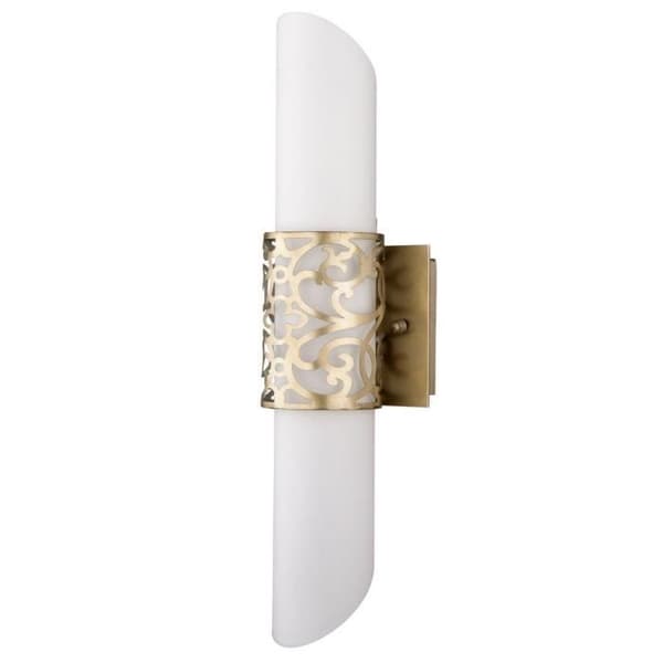 Venera Mässing vägglampa, 2 lampor, E14