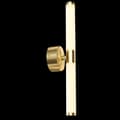 Miniatyrbild 3 av 4: Maytoni Axis Modern integrerad LED-vägglampa guld, 3000K, frostad akrylskärm