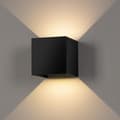 Miniatyrbild 1 av 4: Vägglampa inomhus/utomhus 12W, LED-vägglampa Vattentät IP65 justerbar lampa upp och ner design 3000K varmvita vägglampor