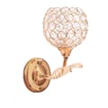 Miniatyrbillede 1 af 2: LED Krystal Væglampe, Moderne Design, Guld Finish, Type K