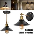 Miniatyrbild 1 av 4: TEMPSA Vintage Retro Wall Sconce Iron Sovrum Rrestaurant