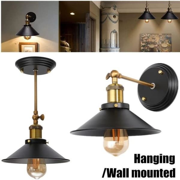 TEMPSA Vintage Retro Wall Sconce Iron Sovrum Rrestaurant