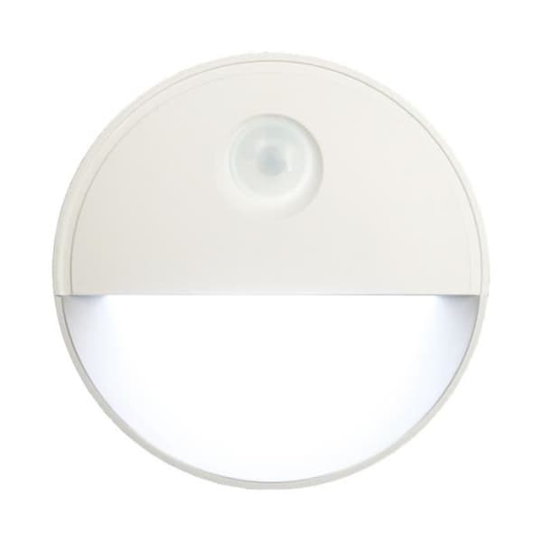 Paket med 2 rörelsesensorlampor för inomhusbruk, stick-on, batteridriven, trådlös LED-lampa för skåp, esca