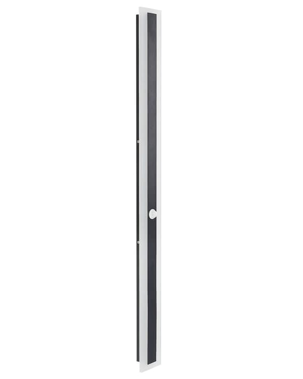 Udendørs LED-væglampe Sort 100 cm Stål Akryl med bevægelsessensor Moderne design