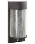 Miniatyrbillede 1 af 9: Udendørs LED-væglampe Sort lampe Metal Jern Glas Mat med Bevægelsessensor Moderne Design Patio Have