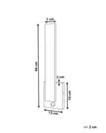 Miniatyrbillede 3 af 10: Udendørs LED-væglampe Sort lampe Metal Jern Aluminium Mat med bevægelsessensor Moderne design Patio Garden