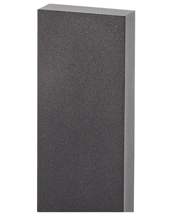 Udendørs LED-væglampe Sort lampe Metal Jern Aluminium Mat med bevægelsessensor Moderne design Patio Garden