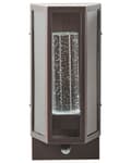 Miniatyrbillede 1 af 9: Udendørslampe med Sensor Brun Jern 15 x 35 cm Væglampe med LED til Udendørs Moderne Design