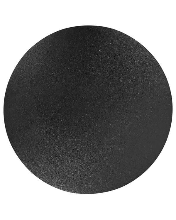 Ulkoseinävalaisin musta alumiini lasi 10 x 5 x 10 cm LED-valo 2 kpl setti pyöreä moderni tyyli
