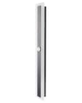 Pikkukuva 1 / 8: Ulkoseinävalaisin musta 80 cm teräs akryyli LED-valo liiketunnistimella moderni