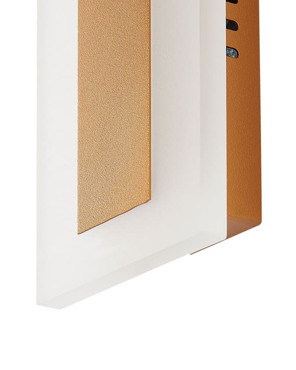 Ulkoseinävalaisin musta 80 cm teräs akryyli LED-valo moderni