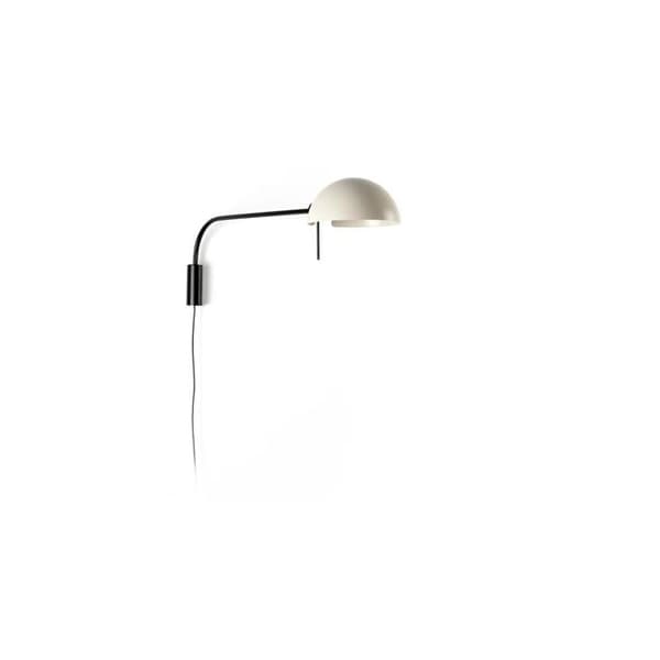 Vägglampa - FARO - DOMINICA - Extra stor kupol - Beige - E27 - Stål