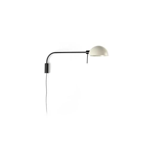 Vägglampa - FARO - DOMINICA - Extra stor kupol - Beige - E27 - Stål