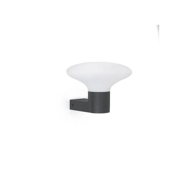 Vägglampa - FARO BARCELONA - BLUB'S - Aluminium - Opal polykarbonat - IP44