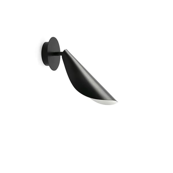 Vägglampa - FARO - LIGGERA - Matt Svart - Stål - 1 G9 Glödlampa - 6W