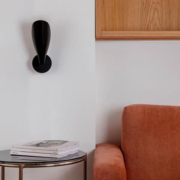Vägglampa - FARO - LIGGERA - Matt Svart - Stål - 1 G9 Glödlampa - 6W