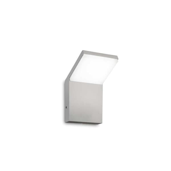 Ideal Lux STYLE Modern Integrerad LED utomhusvägglampa Grå 1050Lm 3000K IP54