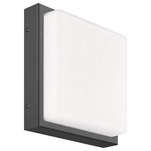 910LM 13 W LED vägglampa - Grafit - Rostfritt stål LED
