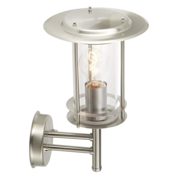 YORK utomhusvägglampa - Briljant - Specialstål och plast - E27 max 60 W