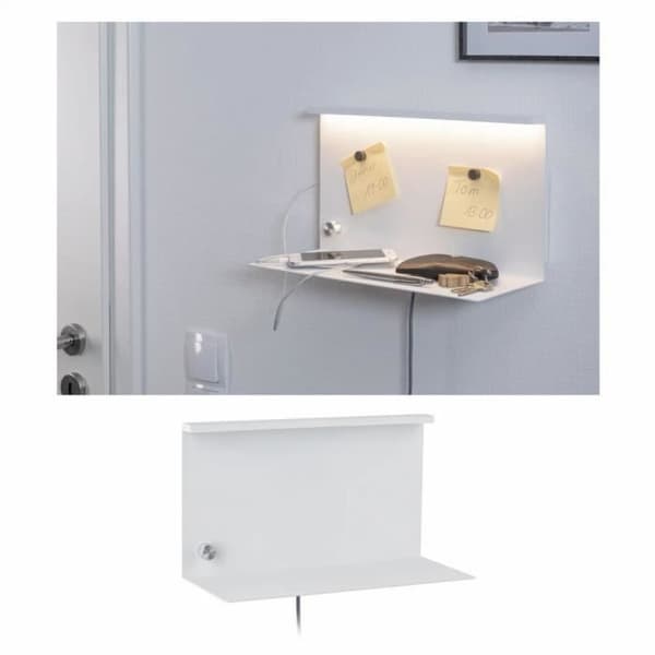 Paulmann Jarina LED vägglampa - vit - 4,5W/230V Vit