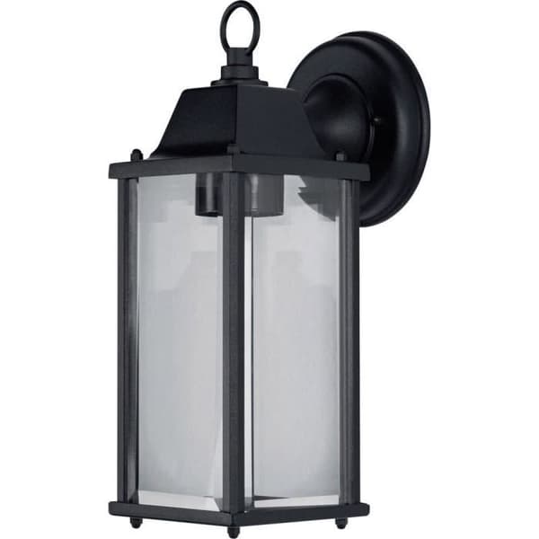 LEDVANCE Endura® Classic Lantern M utomhusvägglampa svart - 1x E27 LED - Aluminium - 29,3 x 10,5 x 15 cm