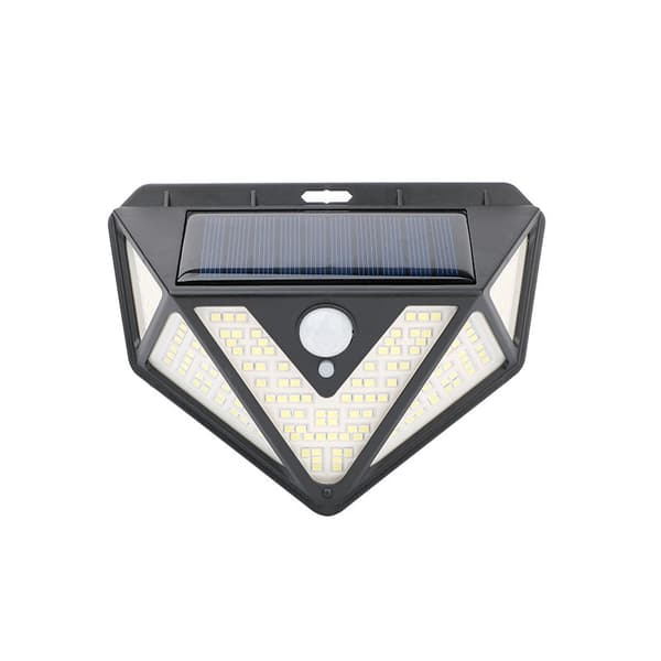 INF Solar vägglampa, 5-sidig belysning 0