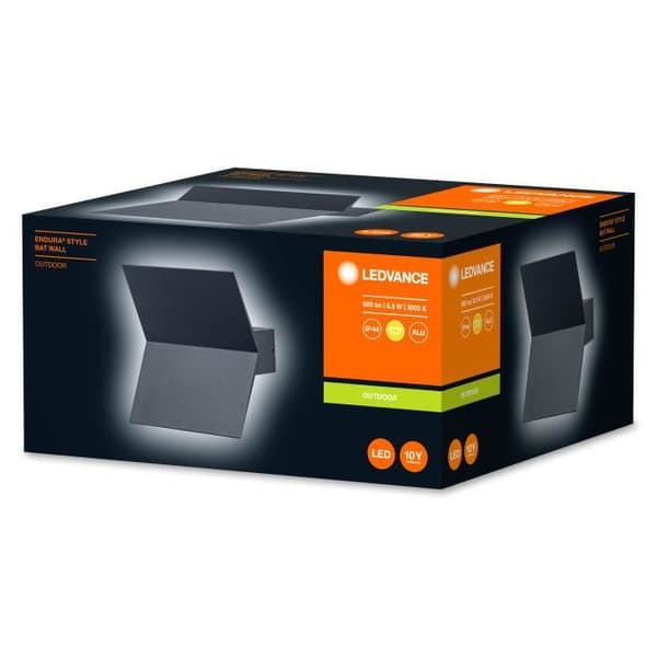 LED vägg- och taklampa ENDURA STYLE BAT - LEDVANCE - Vit - 9,50 W - 220…240 V - 120°