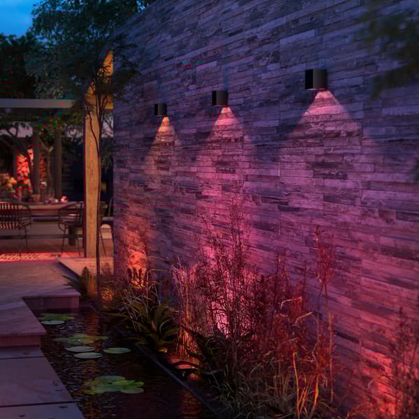 Philips Hue Resonate WCA Vegglampe 8W Down Sort