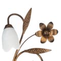 Miniatyrbild 3 av 4: Vägglampa - Onli - SONIA - Blomdesign - Glasskärm - 2x E14