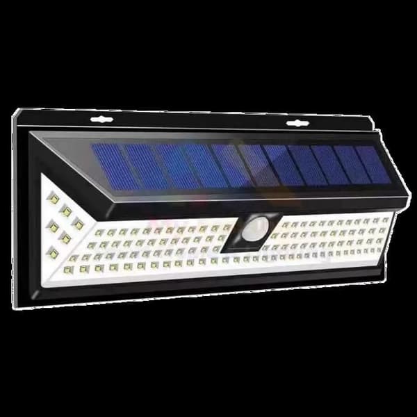 AUGIENB 118 LED Solar Light 1000 Lumen Vägglampa PIR Rörelsesensor IP65 Vattentät Utomhus Trädgård