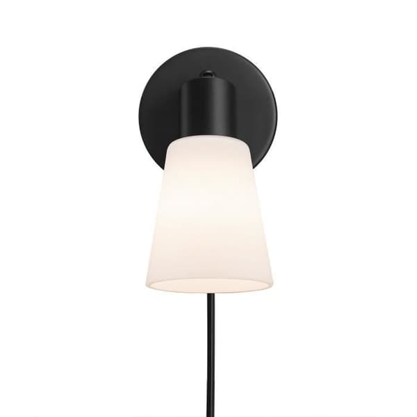 Nordlux vägglampa interiörbelysning - COLE - Justerbart belysningshuvud - Black Metal H. 15.3 - IP20