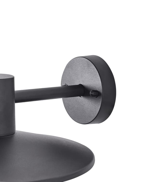 Vägglampa Utomhus Lampa Svart Lampett Metall Aluminium Syntetmaterial Matt Modern Design Patio Trädgård