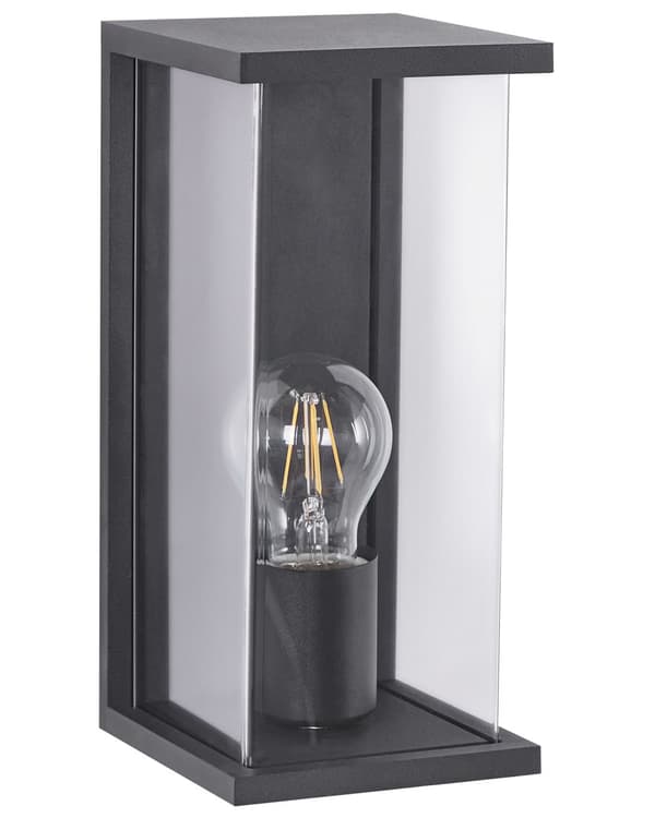 Vägglampa för Utomhusbruk Lampa Svart Sconce Metall Aluminium Syntetmaterial Matt Modern Design Uteplats Trädgård