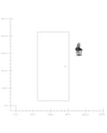 Miniatyrbild 7 av 7: Vägglampa Utomhus Lampa Svart Sconce Metall Järn Glas Matt Klassisk Design Uteplats Trädgård
