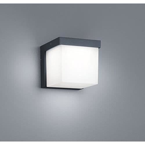 TRIO, Vägglampa, Yangtze inkl. 1 x LED, SMD, 3,5 Watt, 3000K, 330 Lm. Plast, Vit, Stomme: Gjuten aluminium, Antraci 22826014