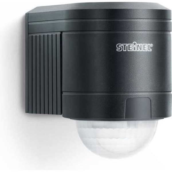 STEINEL Infraröd rörelsedetektor IS 240 Duo 240° räckvidd 12m IP54 - Svart