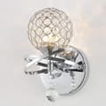 Miniatyrbild 1 av 4: Vägglampa i kristall - POPSPO - Vit - E14-sockel - 40W - Inomhus
