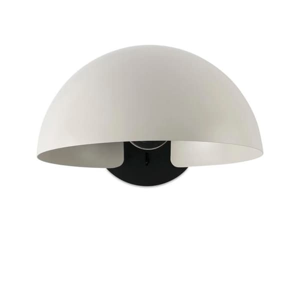 Vägglampa - FARO - DOMINICA - Beige Kupa - Stål - E27 - 1 Lampa