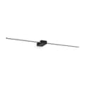 Miniatyrbild 1 av 2: Ideal Lux THEO Integrerad LED Vägglampa 2 Lampor Svart 1350Lm 3000K