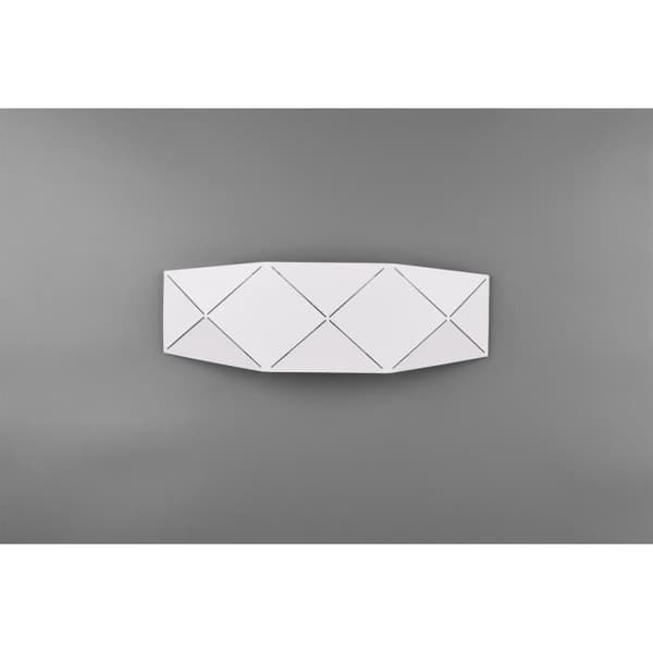 Trio Zandor Modern 2-Light Matte White 3000K Vägglampa