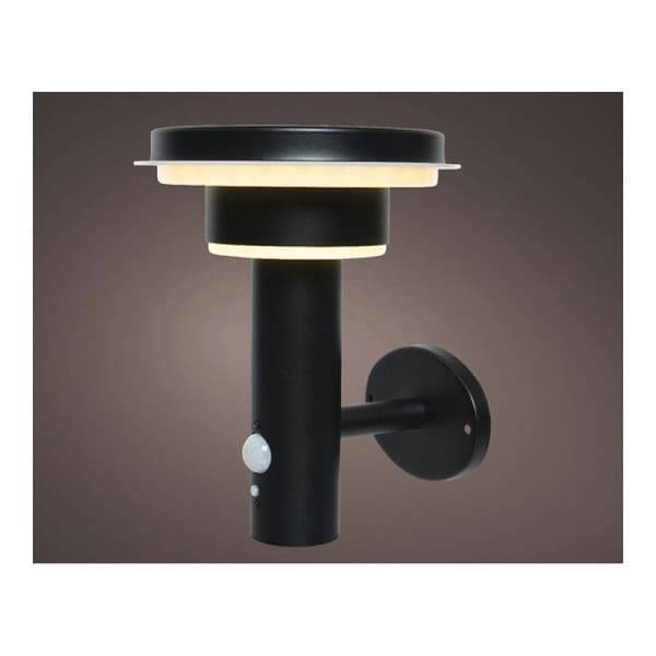 Vägglampa - Lumineo - 40 LED - Metallisk - Solenergi - Varmt ljus
