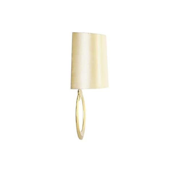 gyllene polyester aluminium vägglampa 220 v 50 w modern (36 x 16 x 60 cm)