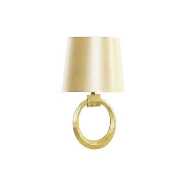 gyllene polyester aluminium vägglampa 220 v 50 w modern (36 x 16 x 60 cm)