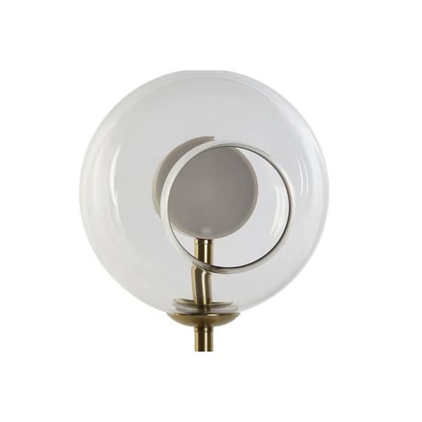 modern guldglas metall vägglampa 20 x 25 x 20 cm