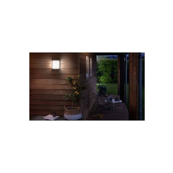 Philips 1732031P3 Antilop glasvägglampa 1 x 6 W 230 V 4000 K Vit 206 mm x 96 mm x 281 mm