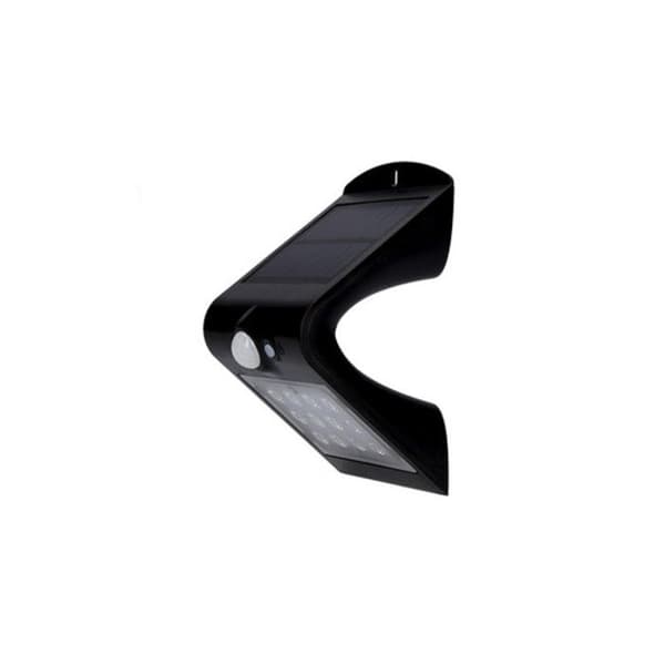 Solar Vägglampa med Led Sensor EDM 1,5W 220 Lumen 10x14cm